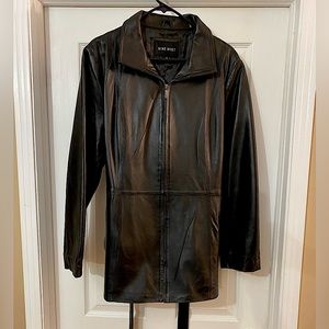 Nine West ladies leather jacket